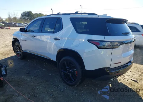 2018 Chevrolet Traverse Premier from USA, damaged, VIN 1GNERKKW7JJ222322